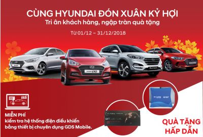 CÙNG HYUNDAI ĐÓN XUÂN KỶ HỢI