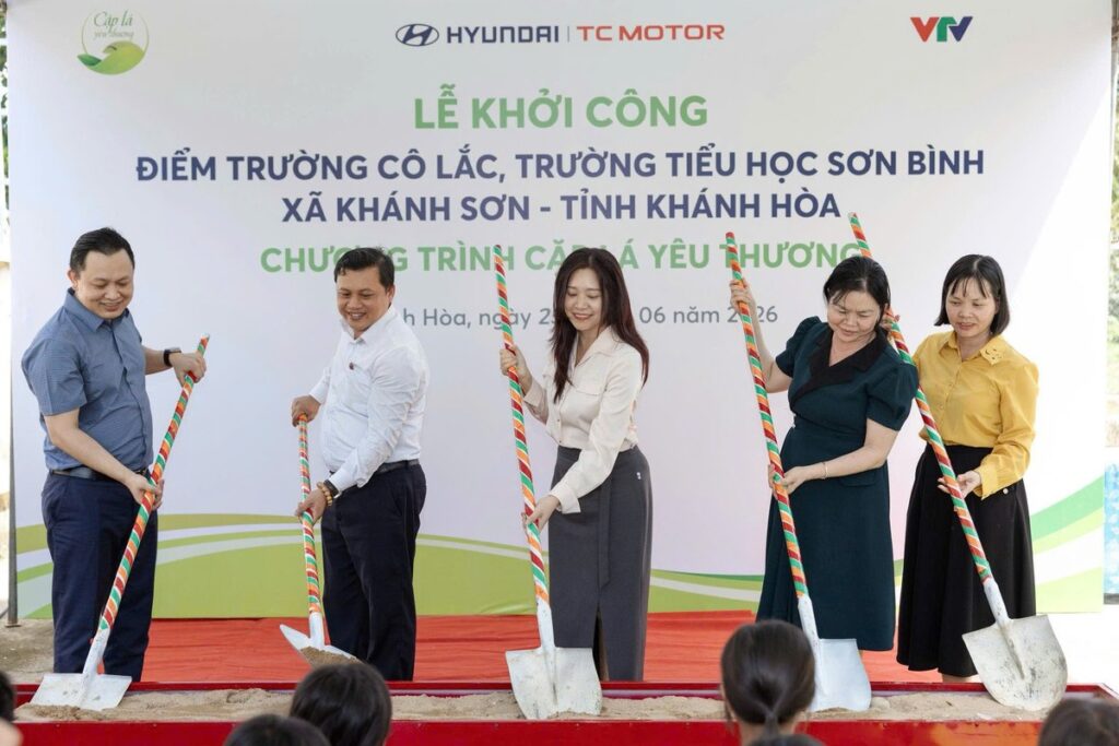 Hyundai Thành Công khởi công điểm trường thứ 9 tại Khánh Hòa