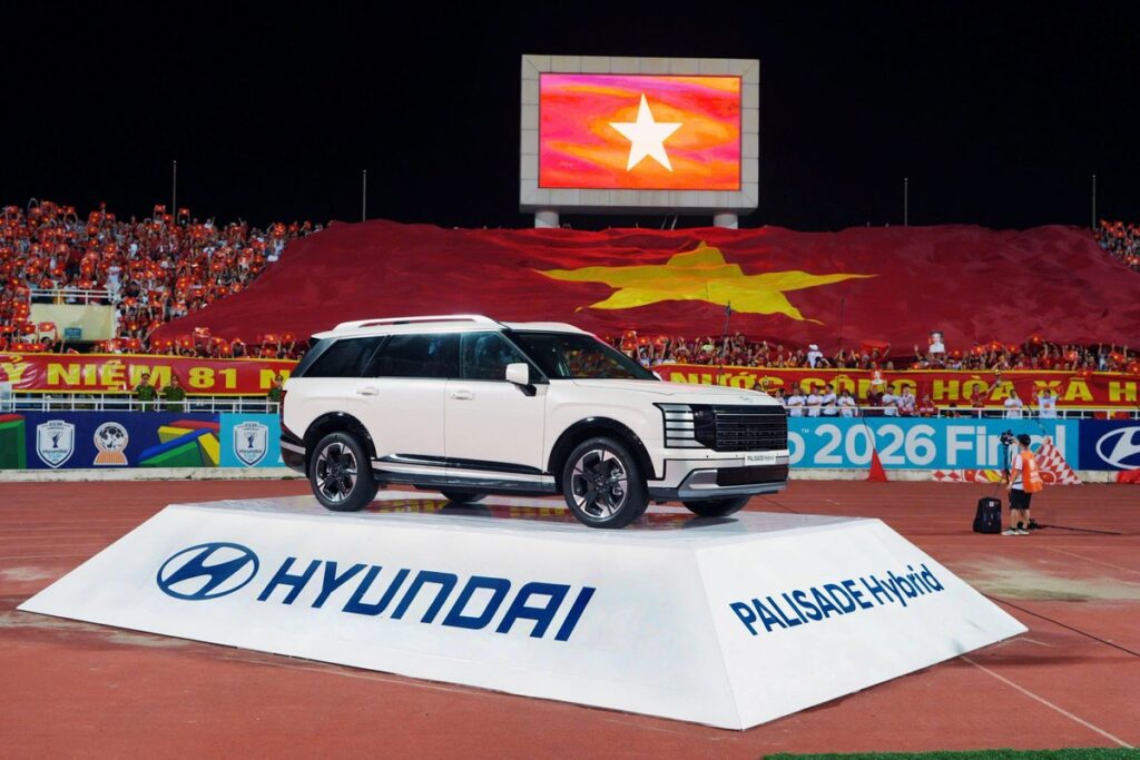 Hyundai Palisade Hybrid trưng bày tại ASEAN Hyundai Cup 2026